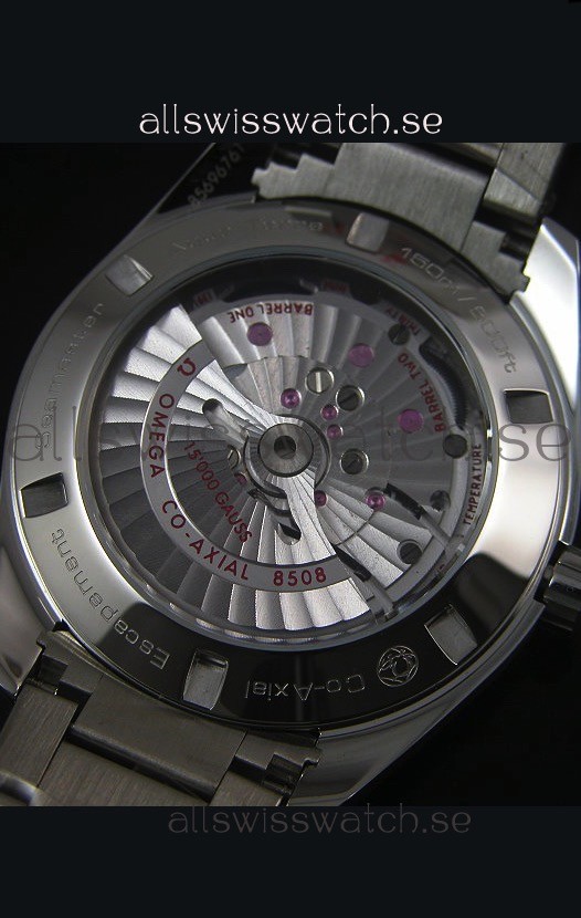 IMG_9081 Omega Seamaster COAX GMT Stainless Steel in White Dial Replica 8