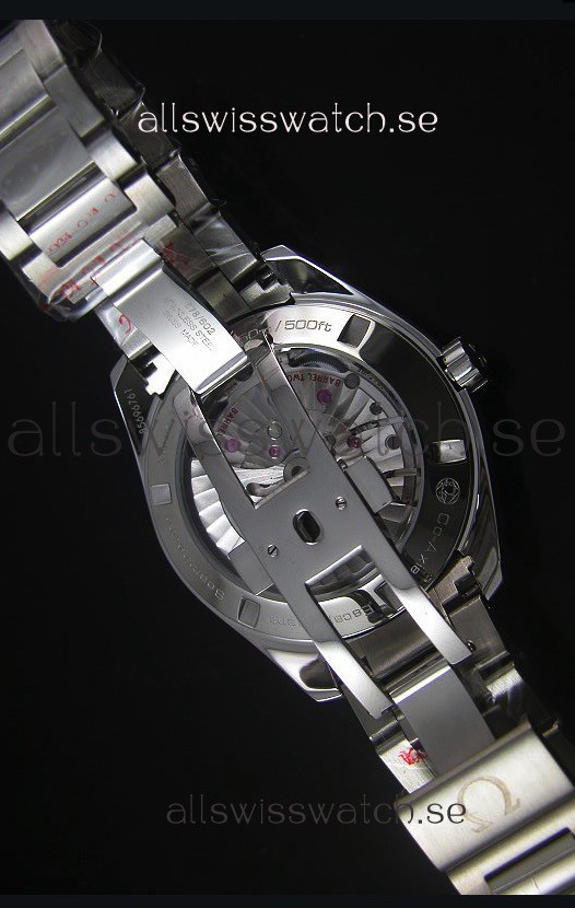 IMG_9081 Omega Seamaster COAX GMT Stainless Steel in Black Dial Replica 8