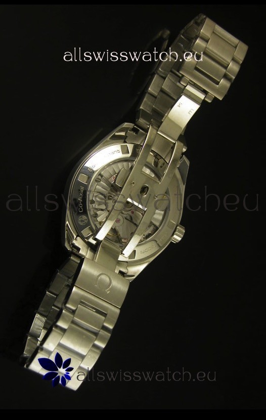 IMG_9081 Omega Seamaster Aqua Terra Co-Axial Black Dial - 1:1 Ultimate Mirror Edition Replica 8