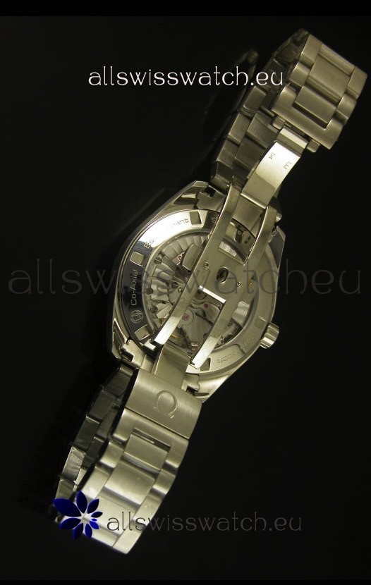 IMG_9081 Omega Seamaster Aqua Terra Co-Axial White Dial Replica 8