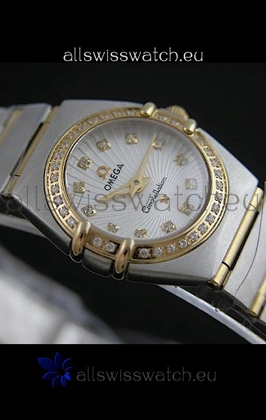 IMG_9081 Omega Constellation Chronometer Lady Two Tone - Real 18K Gold Replica 8