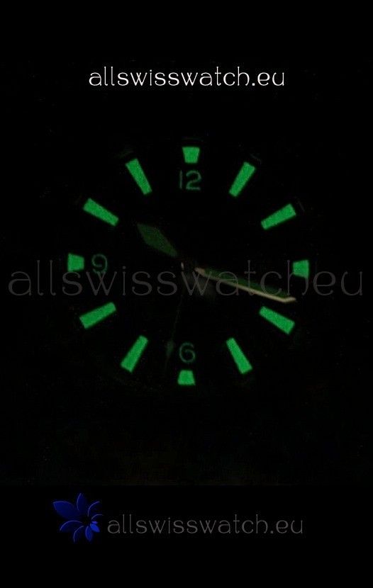 IMG_9081 Omega Seamaster 300 Black Dial with Navy Strap Replica 8