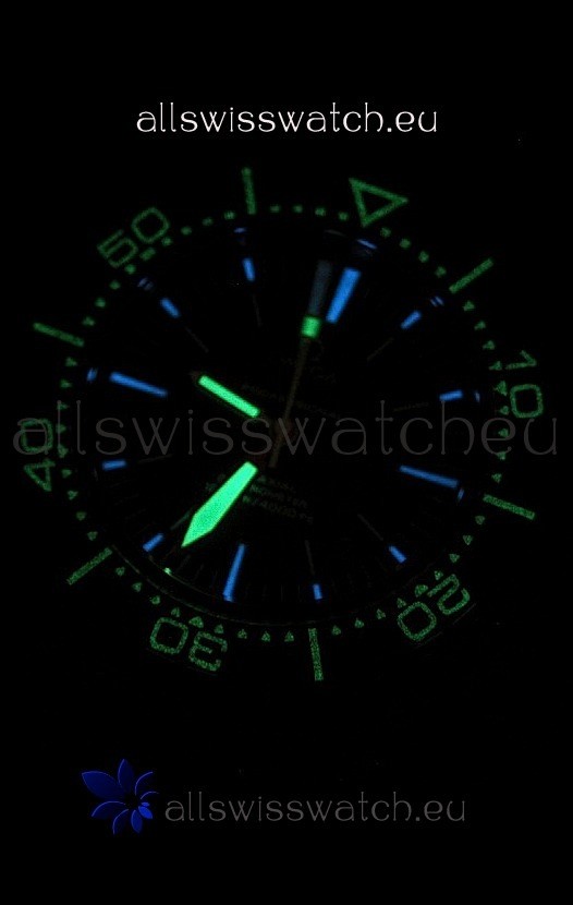 IMG_9081 Omega Seamaster Ploprof in Black Strap Replica 8