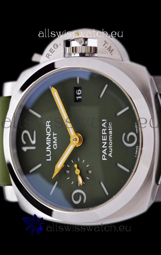 Panerai Luminor Marina GMT PAM1056 904L Steel - 1:1 Mirror Replica 8