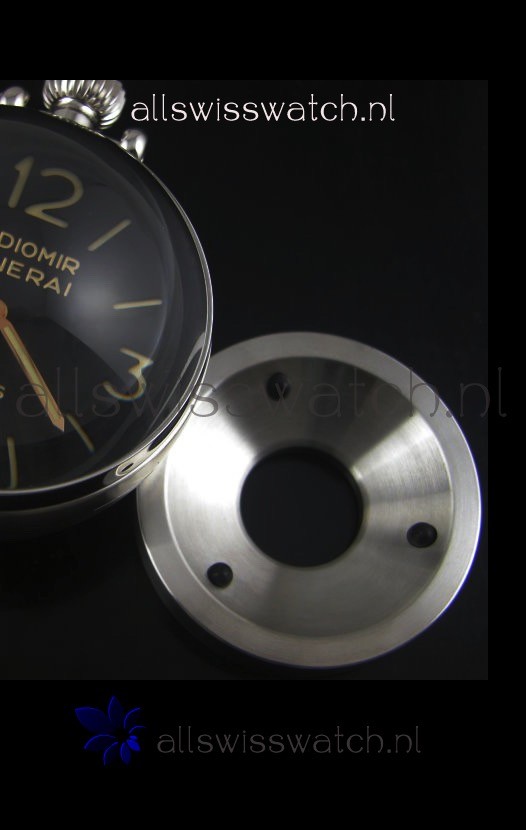 IMG_9081 Panerai Radiomir 8 Days PAM581 Table Clock with Box and Stand Replica 8
