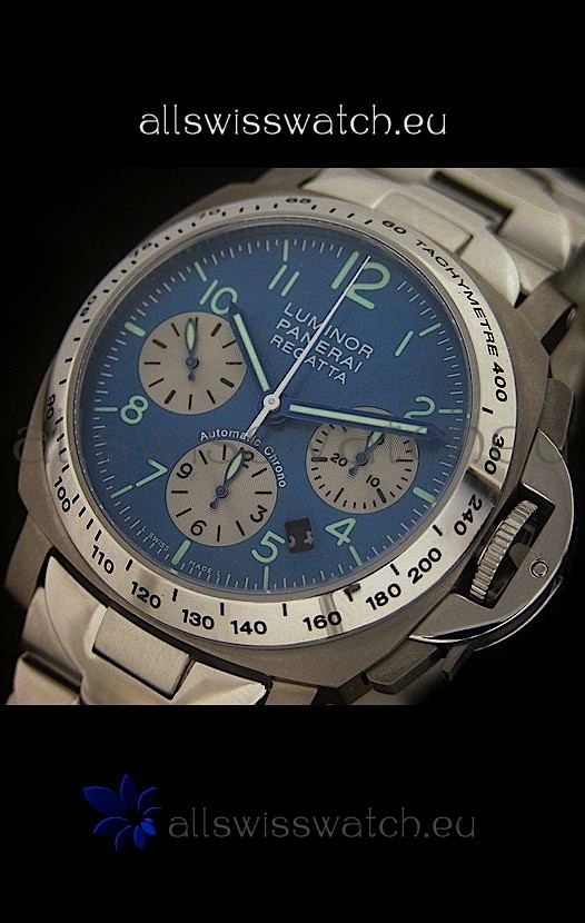 IMG_9081 Panerai Luminor Regatta in Blue Dial Replica 8