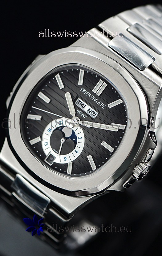 IMG_9081 Patek Philippe Nautilus 5726A 1:1 Mirror Grey Dial Replica 8