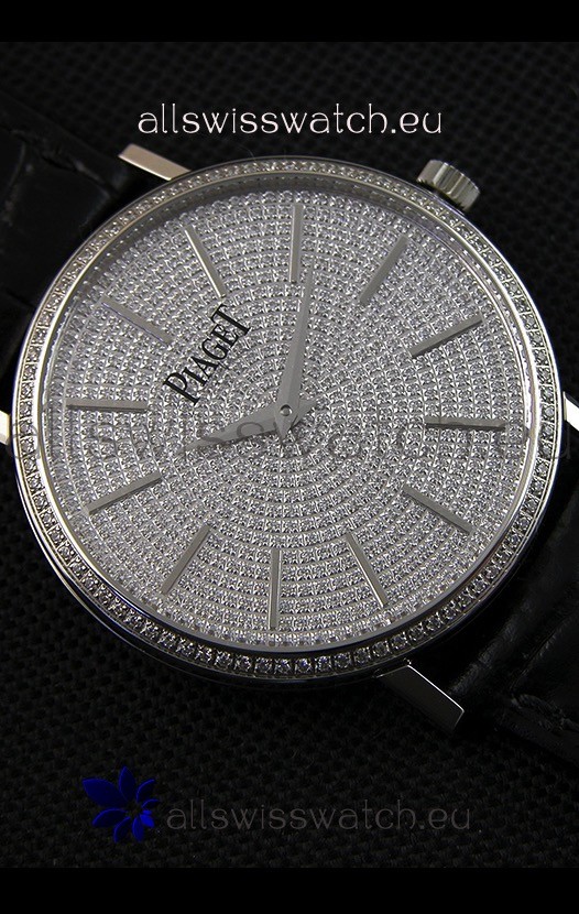 IMG_9081 Piaget Altiplano G0A36128 Paved Diam Dial Quartz in Steel Case Replica 8