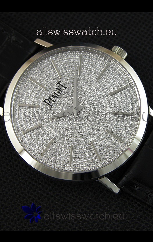 IMG_9081 Piaget Altiplano G0A36128 Paved Diam Dial Quartz in Steel Case Replica 8