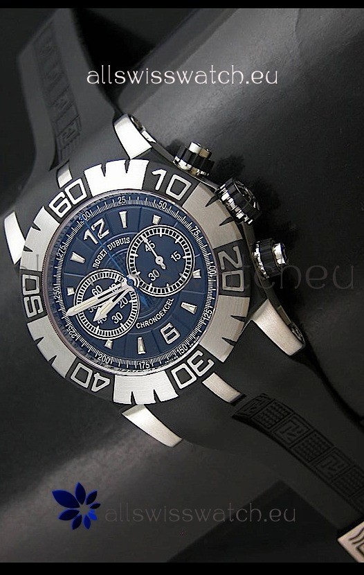 IMG_9081 Roger Dubuis EasyDiver in Black Dial - Ultimate Mirror Replica 8