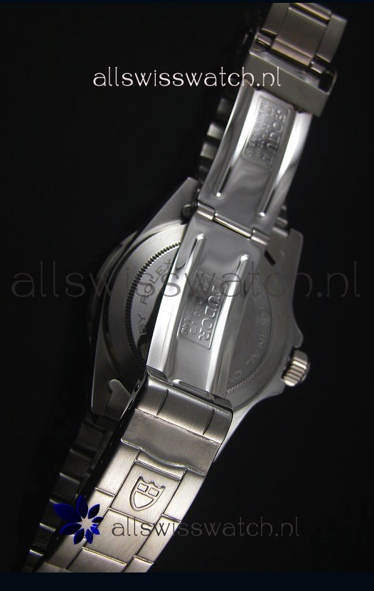 IMG_9081 Tudor Oyster Prince Vintage 200M Black Dial Squre Markers 1:1 Mirror Replica 8