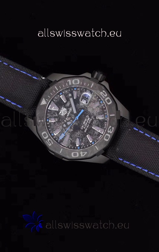IMG_9081 Tag Heuer Aquaracer Calibre 5 Titanium Carbon 41MM 1:1 Mirror Replica 8