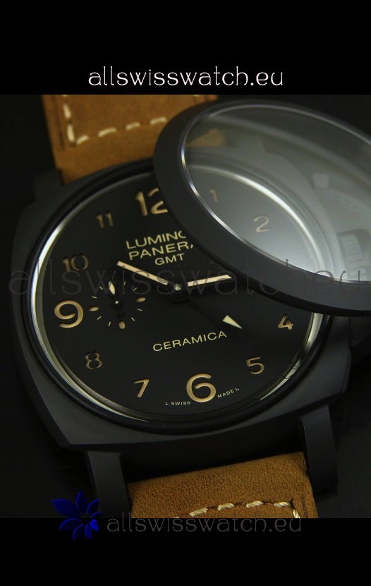 IMG_9081 Panerai Luminor GMT PAM441 Ceramica - 1:1 Mirror Replica 8