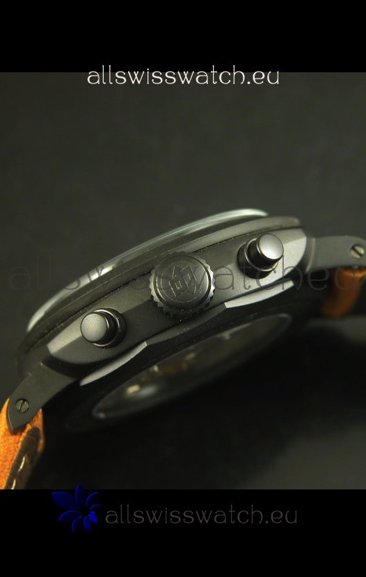 IMG_9081 Panerai Radiomir 1940 Chronograph in PVD Coating Replica 8