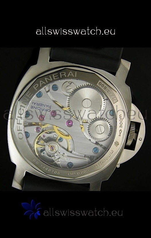 IMG_9081 Panerai Luminor Marina PAM 061D Titanium Case - 1:1 Mirror Replica 8