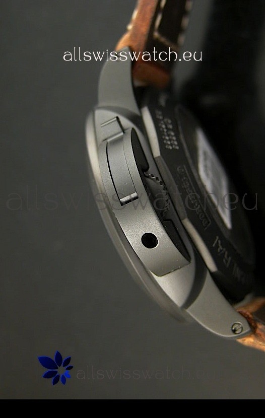 IMG_9081 Panerai Luminor PAM441 GMT 1950 3 Days Power Reserve in Ceramic Case Replica 8
