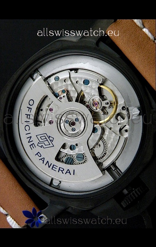IMG_9081 Panerai Luminor Marina Black Seal PVD Replica 8