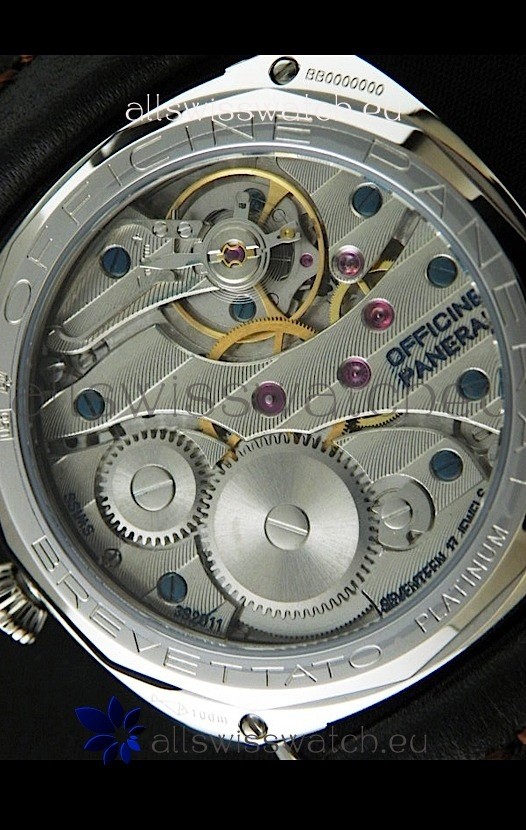 IMG_9081 Panerai Radiomir California Vintage Homage in Blue Dial Replica 8