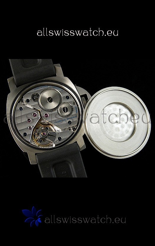 IMG_9081 Panerai Luminor Marina PAM 056C Titanium Case Left Handed - 1:1 Mirror Replica 8