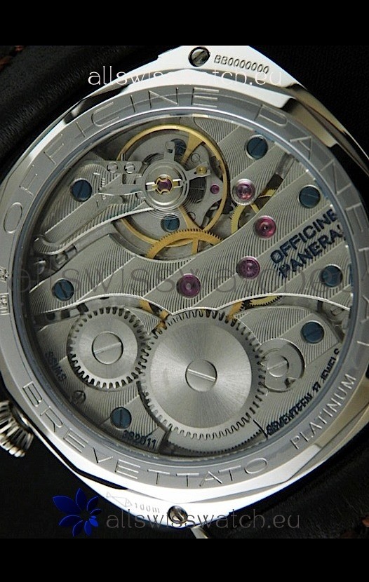 IMG_9081 Panerai Radiomir California Vintage Homage in Arabic Numeral Markers Replica 8