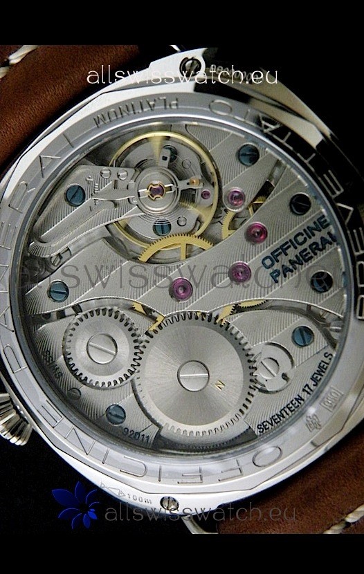 IMG_9081 Panerai Radiomir California Vintage Homage in Black Dial Replica 8