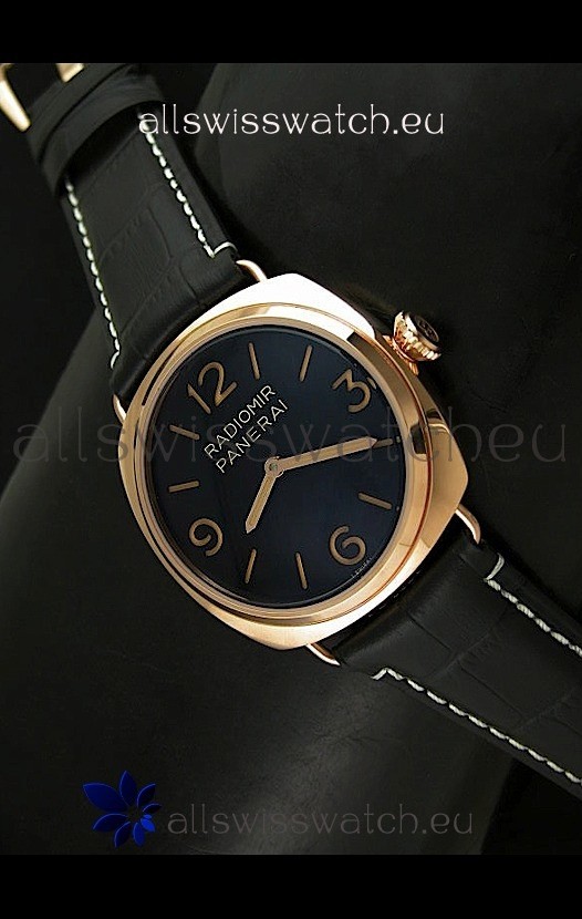 IMG_9081 Panerai Radiomir Special Ed - Pink Gold Case - 1:1 Mirror Replica 8