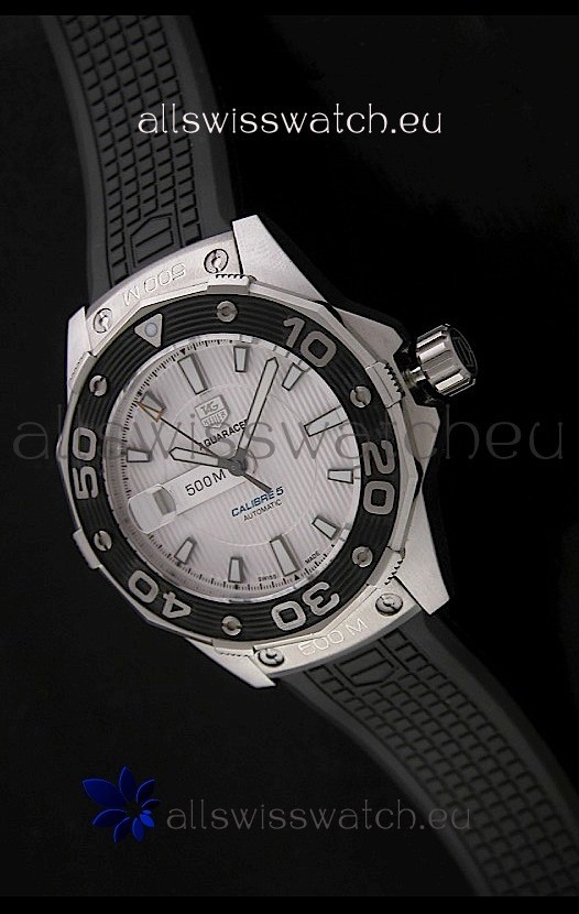 IMG_9081 Tag Heuer Grand Carrera Caliber 5 in White Dial Replica 8