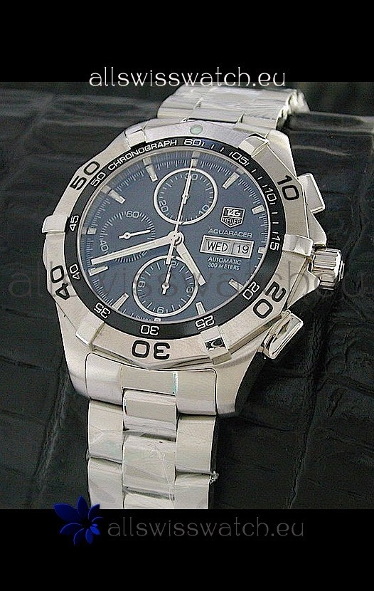 IMG_9081 Tag Heuer Aquaracer Automatic in Black Dial Replica 8