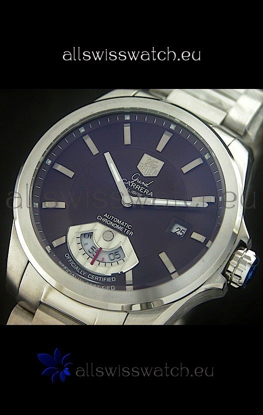 IMG_9081 Tag Heuer Grand Carrera Calibre Automatic in Black Dial Replica 8