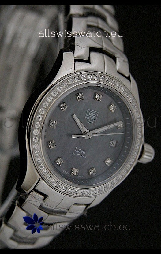 IMG_9081 Tag Heuer Link Ladies in Mother of Pearl Grey Dial Replica 8