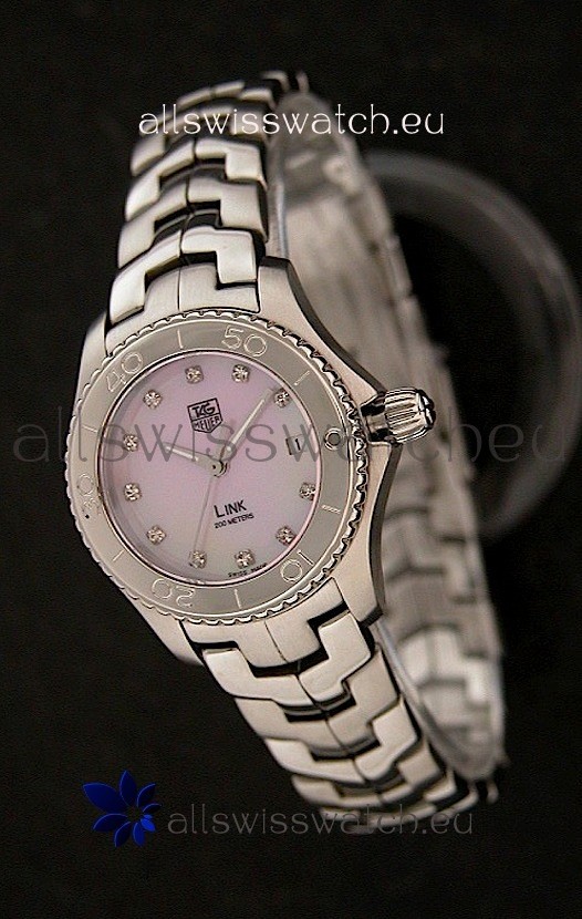IMG_9081 Tag Heuer Link Ladies in Pink Dial Replica 8