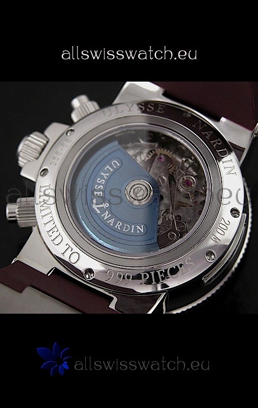 IMG_9081 Ulysse Nardin UN No.250 Automatic in Chocolate Dial Replica 8