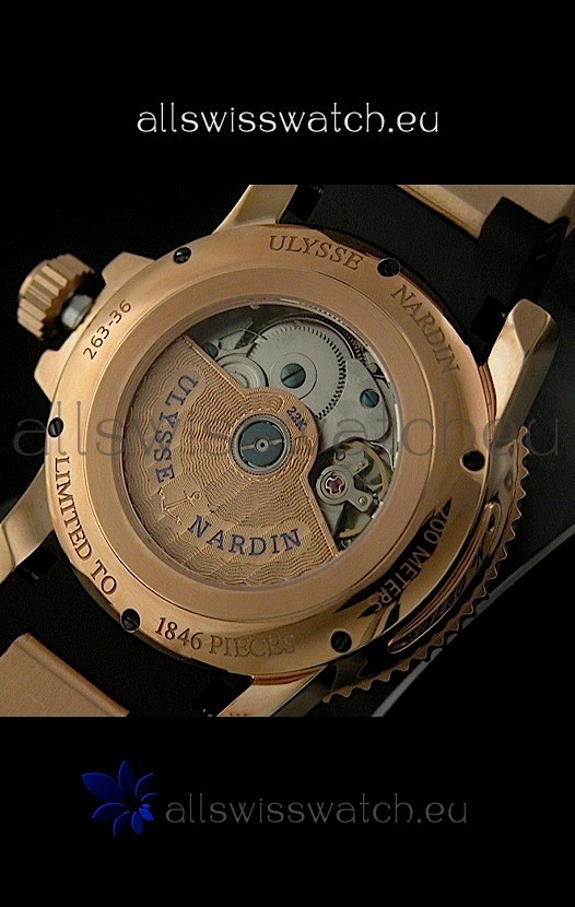 IMG_9081 Ulysse Nardin No.270 in Black Wave Dial Replica 8