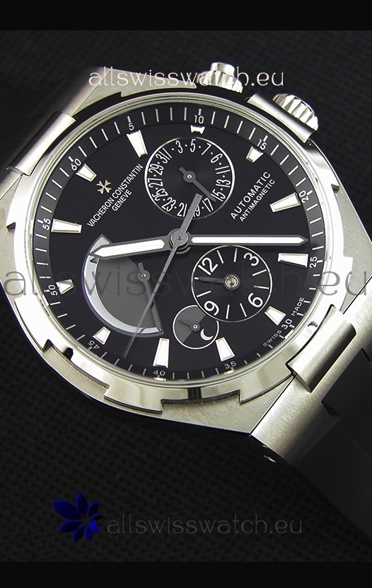 IMG_9081 Vacheron Constantin Overseas Dual Time Black Dial Replica 8