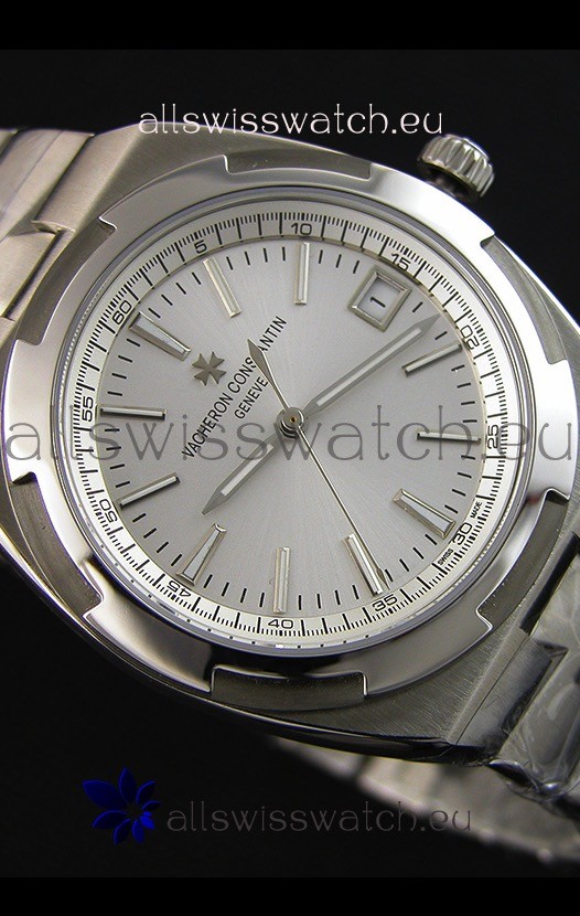 IMG_9081 Vacheron Constantin Overseas Steel White Dial 1:1 Mirror Replica 8