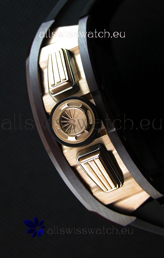 IMG_9081 Richard Mille RM011-FM Felipe Massa One Piece Ceramic Case in Black Strap Replica 8