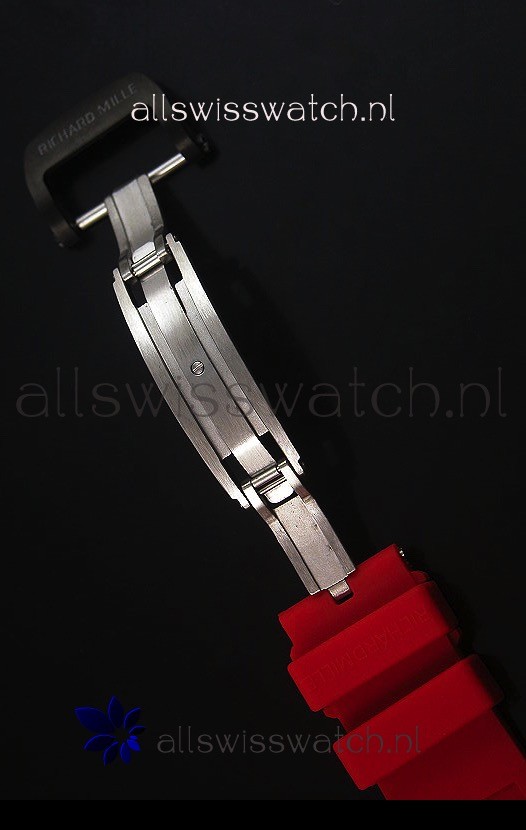 IMG_9081 Richard Mille RM053 Tourbillon Pablo Mac Donoughin PVD Case Replica 8