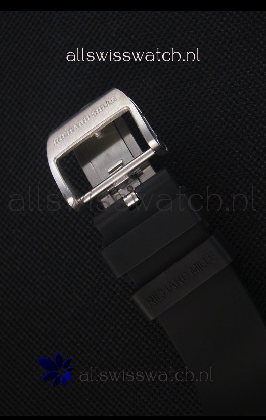 IMG_9081 Richard Mille RM033 Extra Flat Edition TitaniumRoman Numerals Replica 8