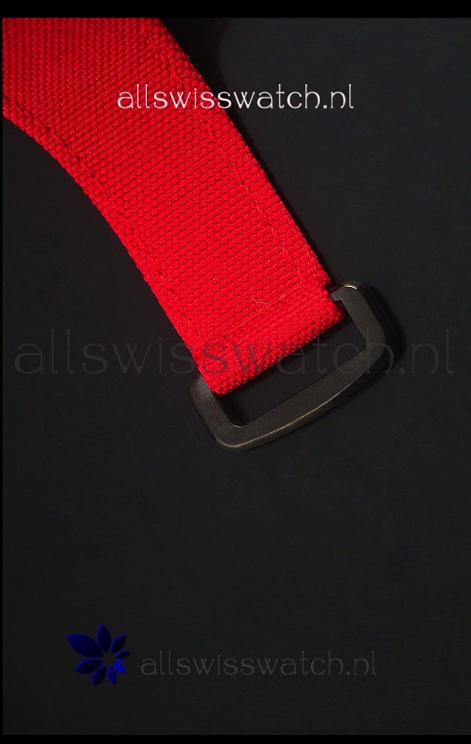 IMG_9081 Richard Mille RM011 Filipe Massa Titanium Casein Red Nylon Strap Replica 8