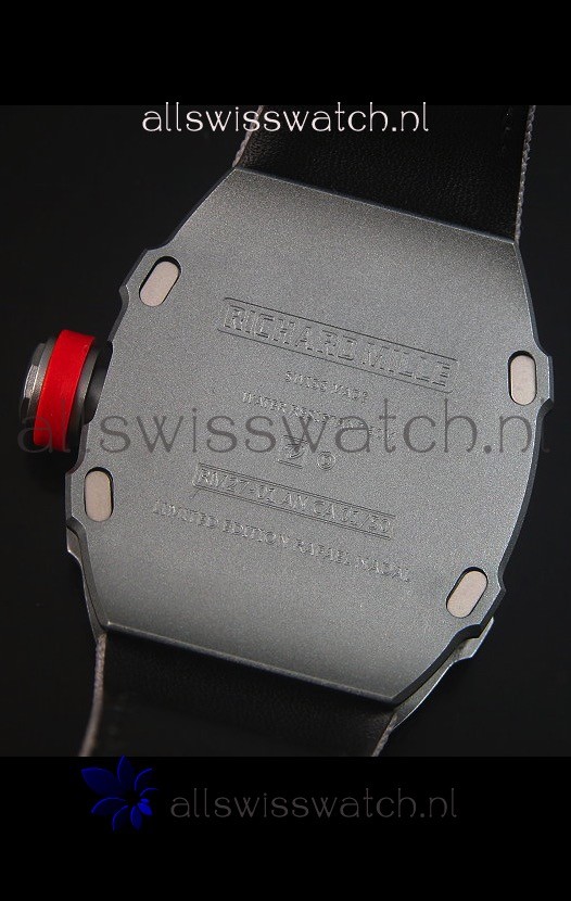 IMG_9081 Richard Mille RM027 Tourbillon Rafael Nadal Edition in Titanium Case Replica 8