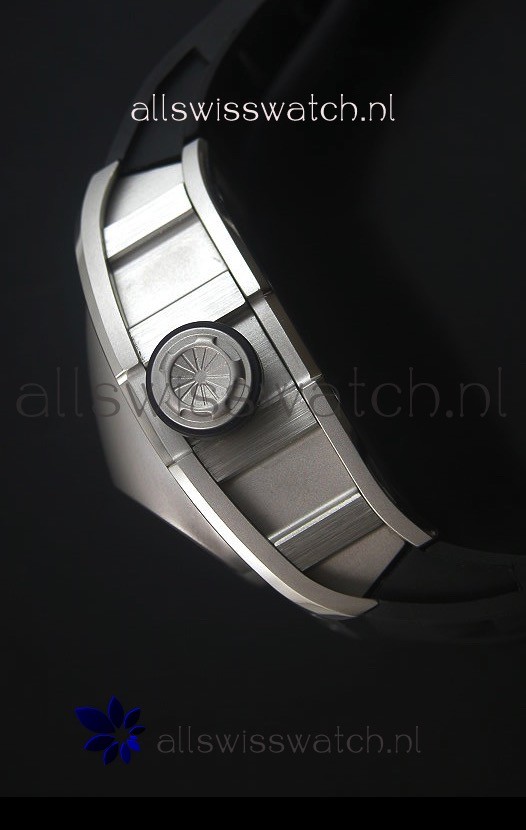 IMG_9081 Richard Mille RM053 Tourbillon Pablo Mac Donoughin Titanium Case Black Strap Replica 8