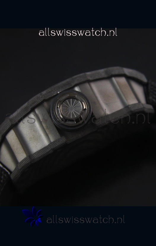 IMG_9081 Richard Mille RM35-01 Rafael Nadal EditionBlack Nylon Strap Replica 8