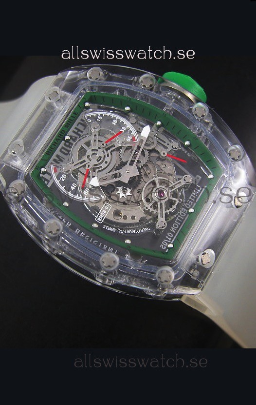 IMG_9081 Richard Mille RM56-01 AN Saphir Green Edition Replica 8