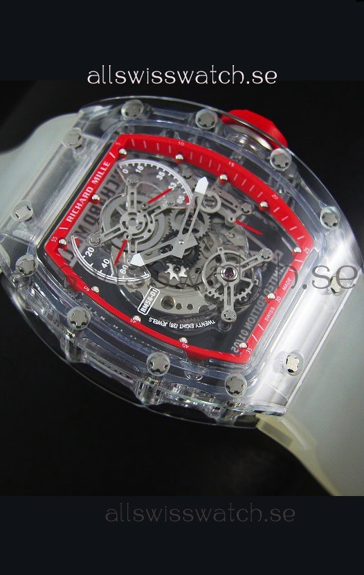 IMG_9081 Richard Mille RM56-01 AN Saphir Red Edition Replica 8