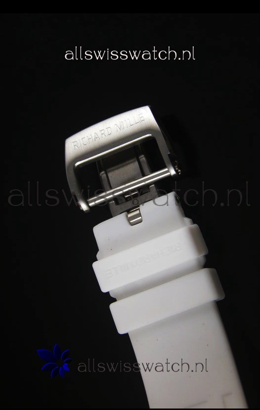 IMG_9081 Richard Mille RM028 Automatic Diver'sin White Replica 8