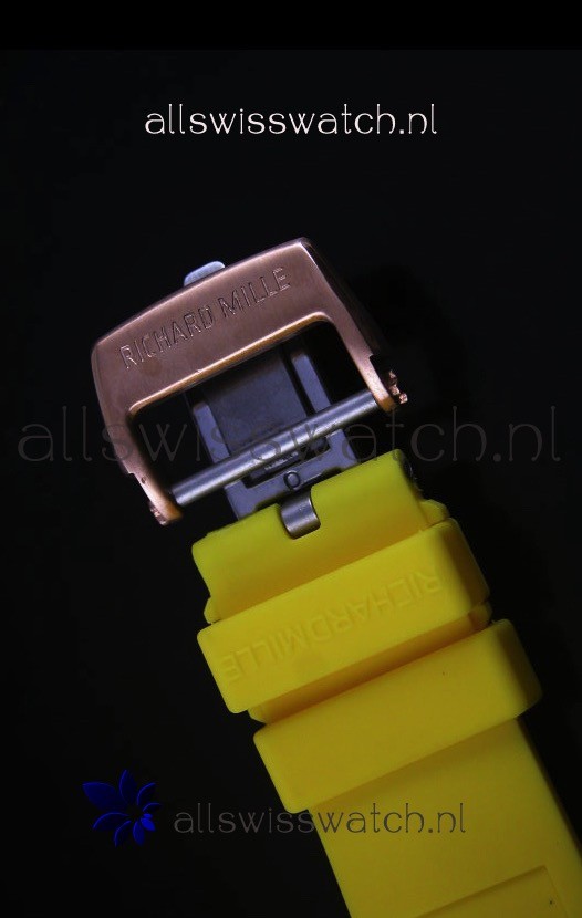 IMG_9081 Richard Mille RM35-01 Rafael Nadal Editionin Yellow Indexes Replica 8