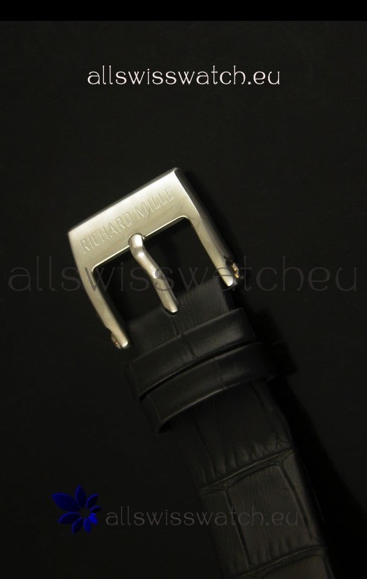 IMG_9081 Richard Mille RM051 Tourbillon in Leather Strap Replica 8