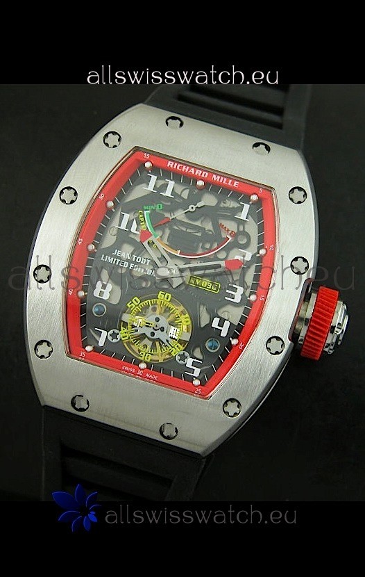 IMG_9081 Richard Mille RM002 Power Reserve Tourbillonin Steel Case Replica 8