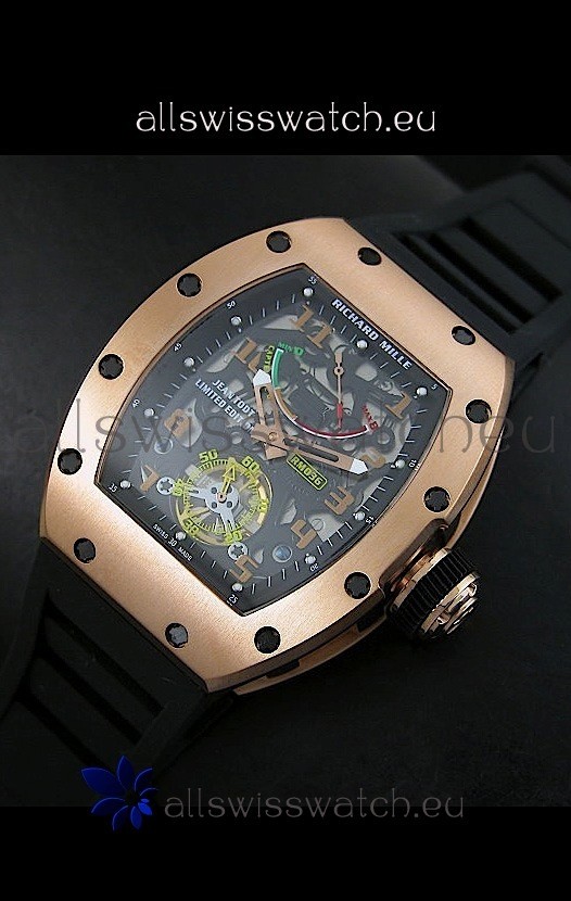 IMG_9081 Richard Mille RM002 Power Reserve Tourbillonin Pink Gold Case Replica 8