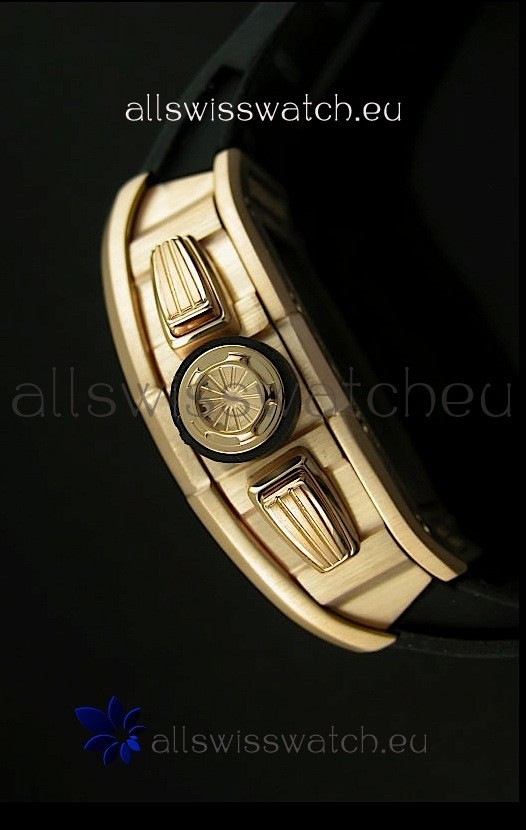 IMG_9081 Richard Mille Filippe Massa Edition Titaniumin Pink Gold Case Replica 8